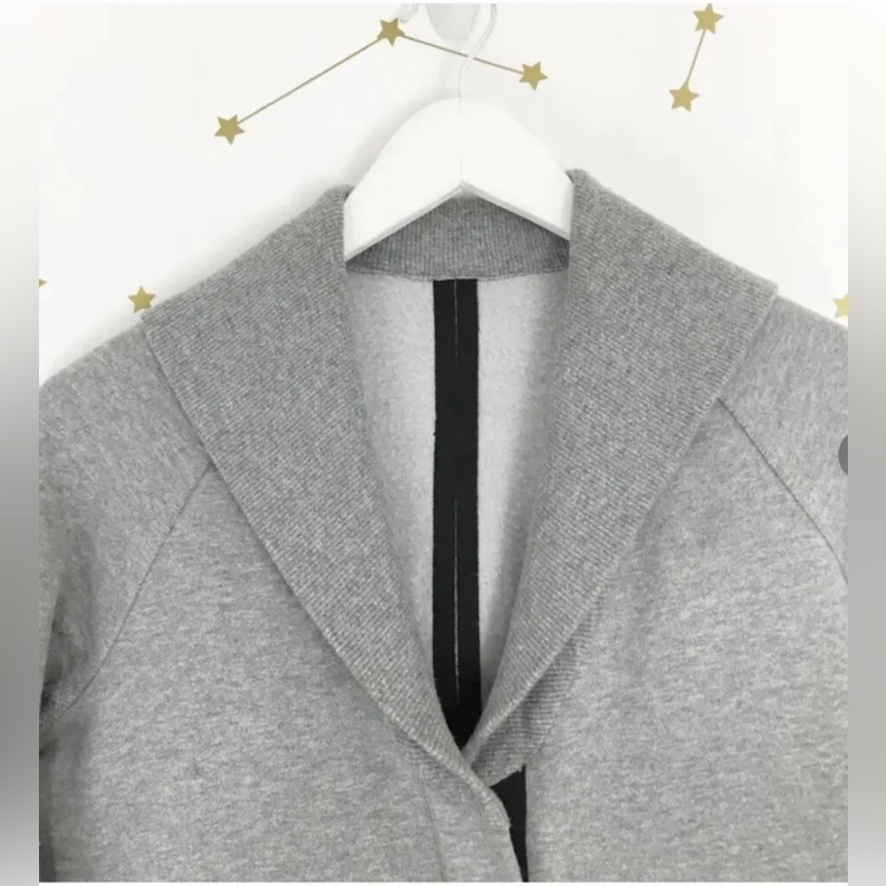 Lululemon Yin To My Yang Cardi Gray Sweatshirt Jacket - Picture 8 of 11